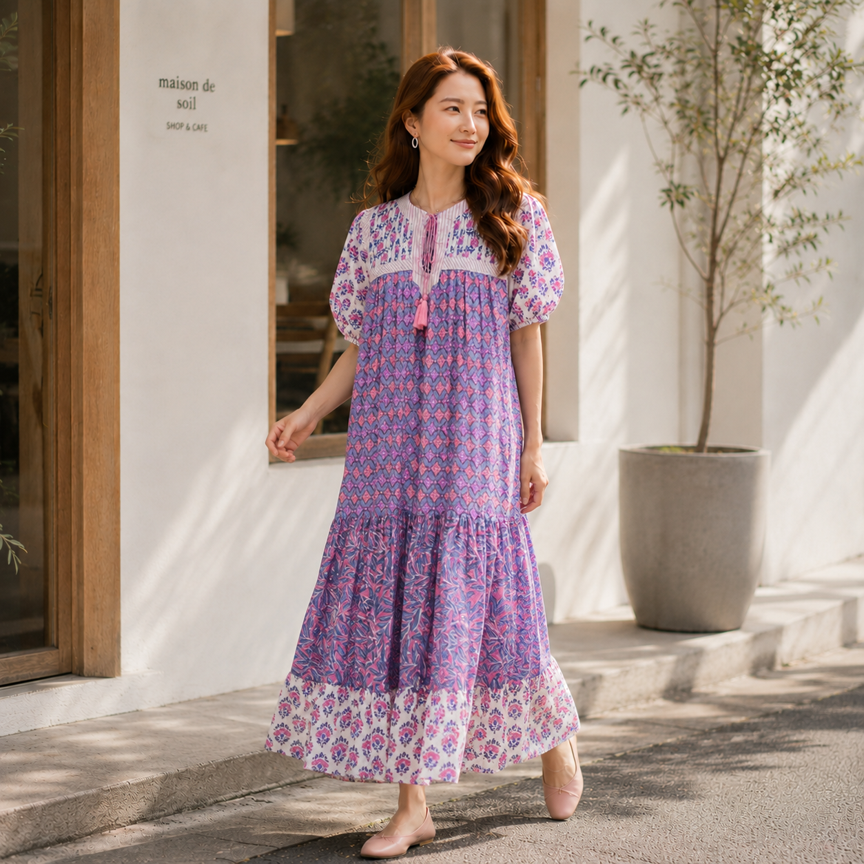 The Tiered Grace Dress