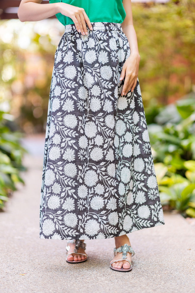 The Midnight Flare Skirt