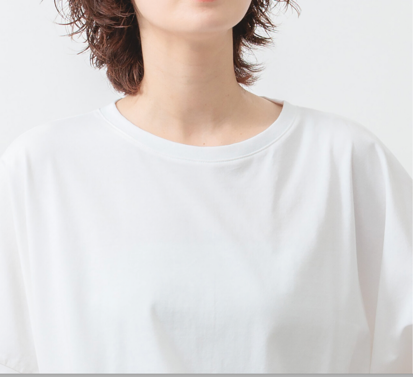 Cotton knit dolman tee, UNIQKY