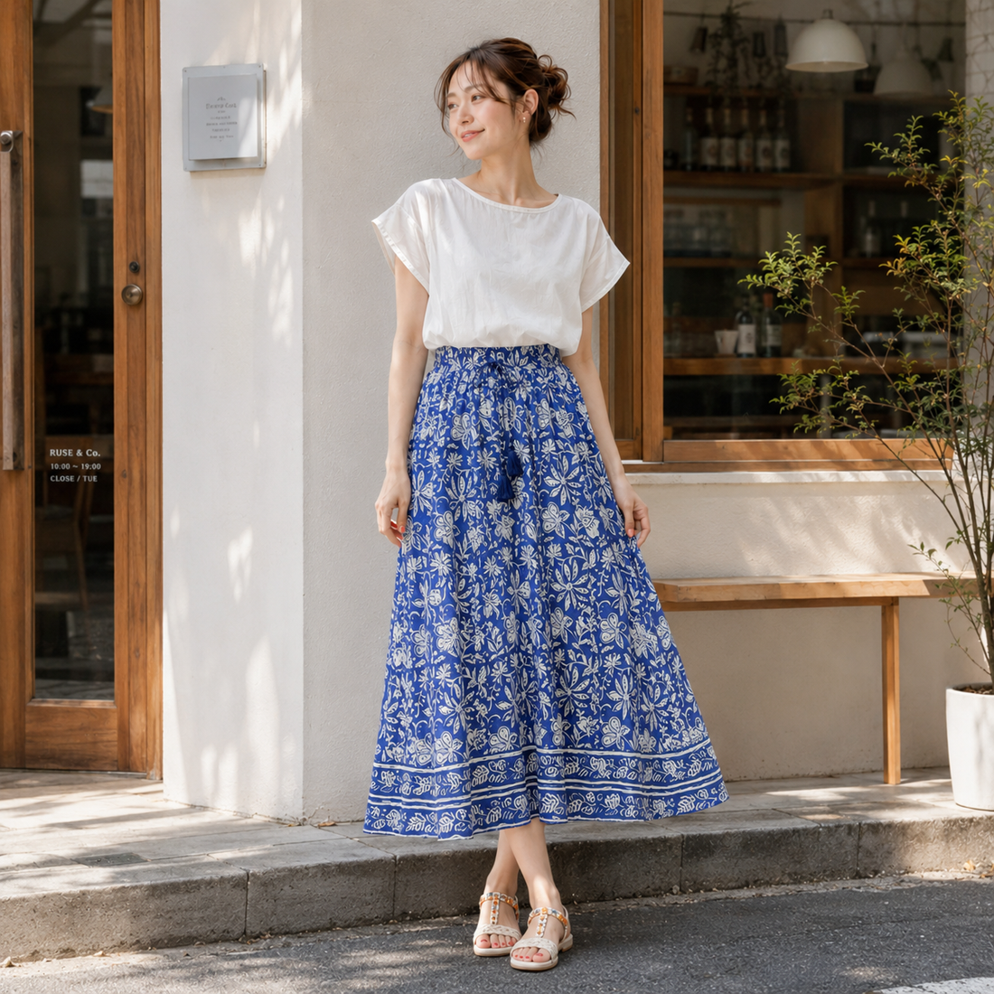 The Long Way Round: Why a Maxi Skirt Is the Easiest Thing You'll Wear