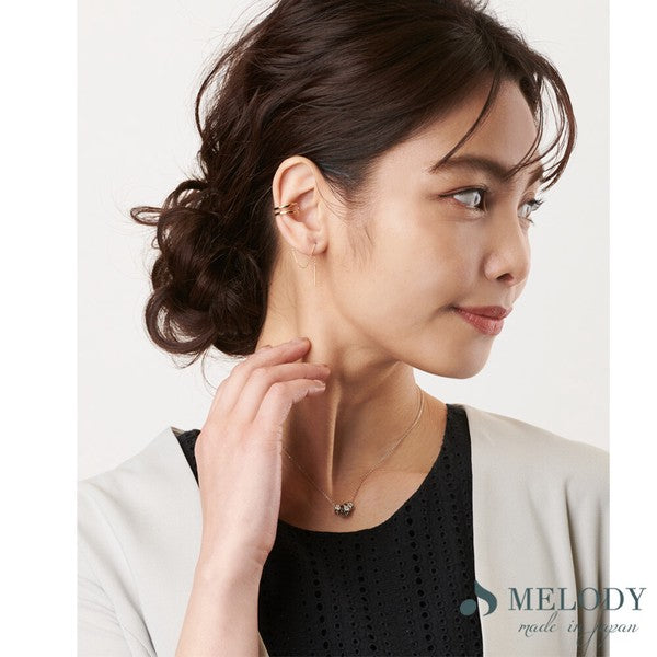 Wave chain ear cuff detail, UNIQKY