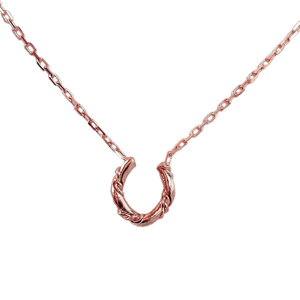 Horseshoe necklace detail, UNIQKY
