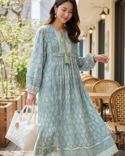 The Quiet Line Dress