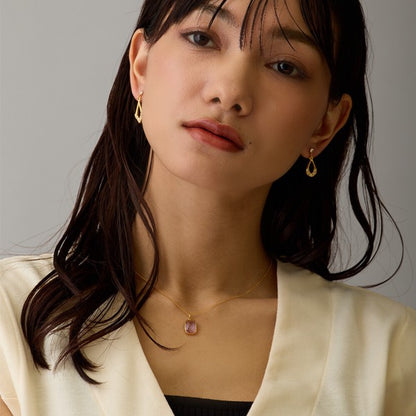 Japanese handmade nickel-free pendant necklace detail