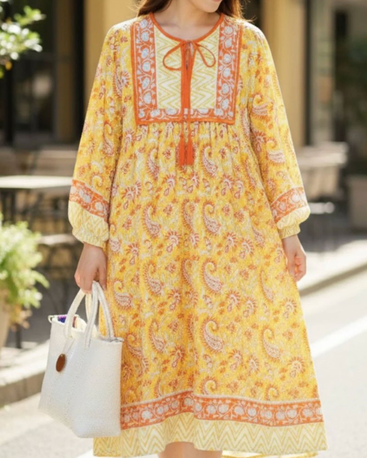 The Quiet Line Dress