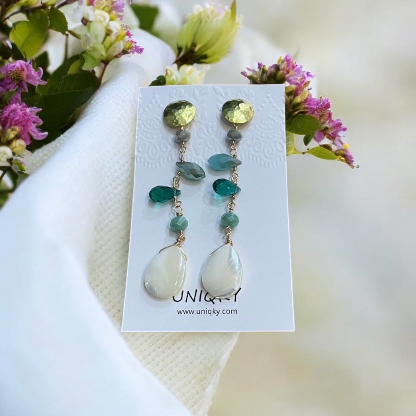 The Seaside Drop Earrings
