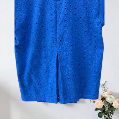Cotton blouse French sleeve detail, UNIQKY