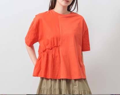 The Gathered Sleeve Blouse