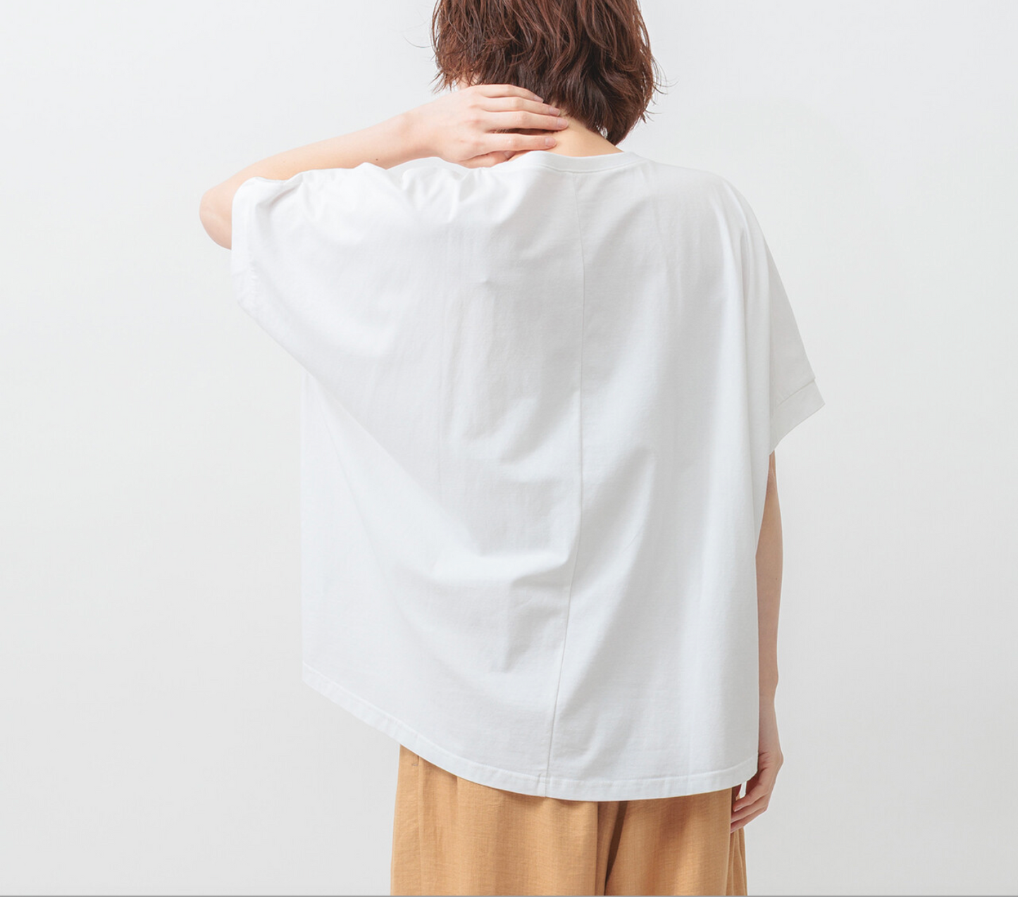 Dolman cotton tee detail, UNIQKY