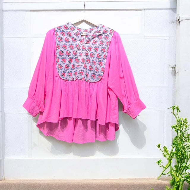 The Bloom Flare Blouse